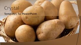  Presentation with proteins keto ketogenic diet raw - PPT theme having basket-with-fresh-raw-nicola background and a coral colored foreground