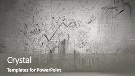  Presentation with grey - Audience pleasing PPT layouts consisting of basketball - background image with sketches backdrop and a gray colored foreground