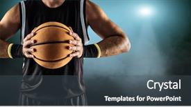  Presentation with black hands - Beautiful slide deck featuring lancer du poids athletisme - basketball ball in a male backdrop and a dark gray colored foreground