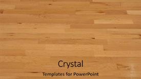  Presentation with basketball - Presentation theme with basketball hardwood background background and a gold colored foreground