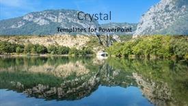  Presentation with france - Slide set featuring basses-gorges-du-verdon-provence background and a light blue colored foreground