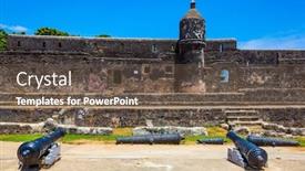  Presentation with historical heritage - Cool new theme with bastion-and-loopholes backdrop and a tawny brown colored foreground