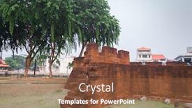  Presentation with malacca - Slide deck featuring bastion-middleburg-bastion-located background and a tawny brown colored foreground