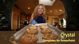  Presentation with celiac disease - Slides having batch of gluten free background and a tawny brown colored foreground