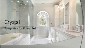  Presentation with luxury - Amazing theme having bath and glass shower backdrop and a light gray colored foreground