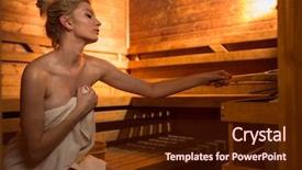  Presentation with sensuality woman black angel relaxing - Theme consisting of bath room fittings - young woman relaxing background and a wine colored foreground