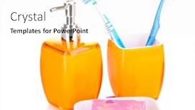  Presentation with bathroom - Presentation consisting of logistics - wholesale logistic people and export background and a lemonade colored foreground