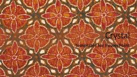  Presentation with batik - PPT layouts with design indonesia - batik background background and a red colored foreground
