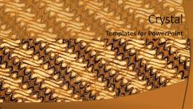  Presentation with indonesia - Audience pleasing slides consisting of batik design backdrop and a gold colored foreground