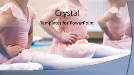  Presentation with socks - Colorful slides enhanced with batman - little ballerina pulled socks training backdrop and a lemonade colored foreground