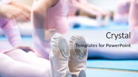  Presentation with dog training class - Slides featuring batman - little ballerina pulled socks training background and a  colored foreground