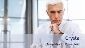  Presentation with battle - Slide deck consisting of battle mind - businessman in office playing chess background and a  colored foreground