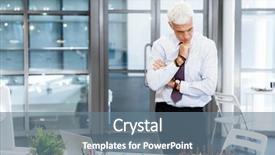  Presentation with chess - Slide set enhanced with battle mind - businessman in office playing chess background and a  colored foreground