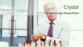  Presentation with next - Colorful presentation design enhanced with battle mind - thinking the next move backdrop and a cream colored foreground