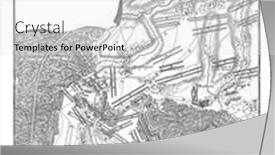  Presentation with battle - Presentation design consisting of battle-of-malplaquet-vintage-engraving background and a white colored foreground