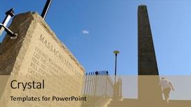  Presentation with american revolution - Presentation enhanced with battle of the american revolution background and a coral colored foreground