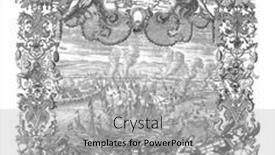  Presentation with battle - Theme having battle-of-the-bay background and a light gray colored foreground