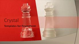  Presentation with kings - Slide deck with battle-of-two-kings-glass background and a red colored foreground
