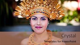  Presentation with balinese traditional dance barong - 