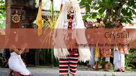  Presentation with balinese traditional dance barong - 