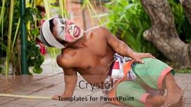  Presentation with balinese traditional dance barong - 