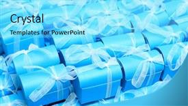  Presentation with boxes - Cool new presentation theme with bautismo - boxes for guest attending backdrop and a arctic colored foreground