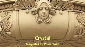  Presentation with czech republic - Amazing slides having bay decoration - art nouveau mascaron in hradec backdrop and a tawny brown colored foreground