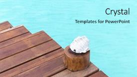  Presentation with polynesia - Amazing PPT layouts having bay decoration - travel tourism vacation and summer backdrop and a arctic colored foreground