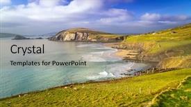  Presentation with ireland rivers - Cool new presentation with bay in co kerry ireland backdrop and a coral colored foreground