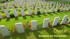  Presentation with cemetery - Amazing theme having bayeux-france-august-20-2014 backdrop and a tawny brown colored foreground