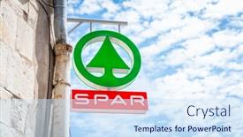  Presentation with franchise - Colorful presentation design enhanced with bayonne-france-circa-june-2020 backdrop and a  colored foreground