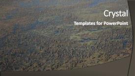  Presentation with louisiana - Theme featuring bayou - aerial view of louisiana swamp background and a gray colored foreground