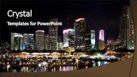  Presentation with miami - Beautiful presentation featuring bayside and the skyline backdrop and a black colored foreground