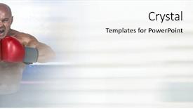  Presentation with télécharger la transition morphose - Colorful slide set enhanced with bboxer fighter man with transition backdrop and a  colored foreground