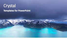  Presentation with canada ontario lake of two - Slide deck featuring bc - hike on garibaldi lake near background and a  colored foreground