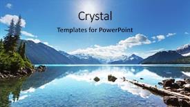  Presentation with treble clef watermark turquoise - Colorful presentation theme enhanced with bc - hike to turquoise garibaldi lake backdrop and a  colored foreground