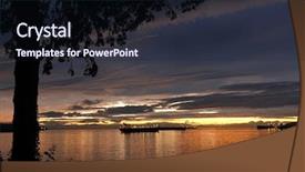  Presentation with vancouver - Audience pleasing presentation design consisting of bc - night scene at stanley park backdrop and a wine colored foreground