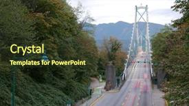  Presentation with lions - Slide set having bc - top shot of lions gate background and a tawny brown colored foreground