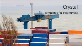  Presentation with intermodal - Beautiful presentation theme featuring be loaded in an intermodal backdrop and a lemonade colored foreground