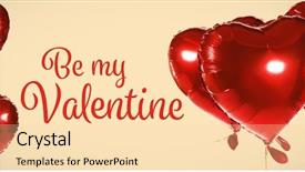  Presentation with valentine maroon - Audience pleasing slides consisting of be my valentine against orange backdrop and a lemonade colored foreground