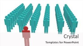  Presentation with leader - PPT layouts featuring be uncommon winner - red leader background and a white colored foreground