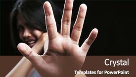  Presentation with domestic violence - Amazing slide deck having be used for domestic violence backdrop and a tawny brown colored foreground