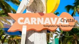 Presentation with carnaval - Amazing slide deck having beach 2017 - carnaval sign with tropical background backdrop and a coral colored foreground