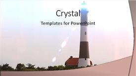  Presentation with virginia - Cool new slides with beach and lighthouse backdrop and a  colored foreground