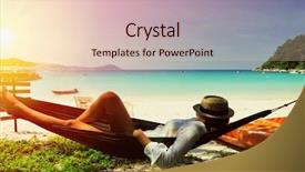  Presentation with malaysia - Amazing presentation theme having beach at perhentian islands malaysia backdrop and a lemonade colored foreground