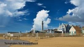  Presentation with cape cod - Colorful PPT layouts enhanced with beach-at-provincetown-cape-cod backdrop and a coral colored foreground