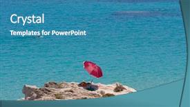  Presentation with culture heritage greece - Cool new presentation theme with beach halkidiki greece with athos backdrop and a  colored foreground