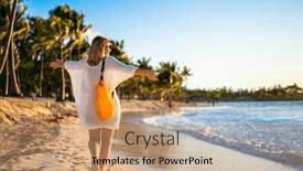  Presentation with tropical holiday - 