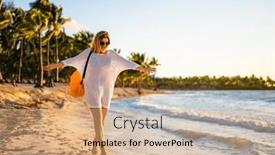  Presentation with tropical holiday - 