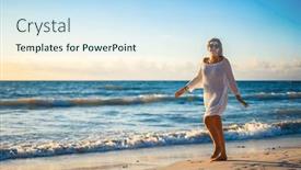  Presentation with tropical holiday - 